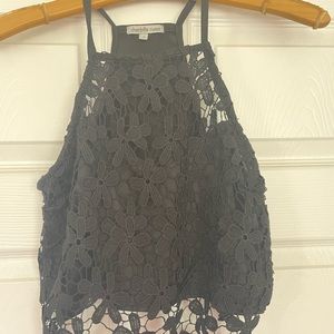 Lace tank